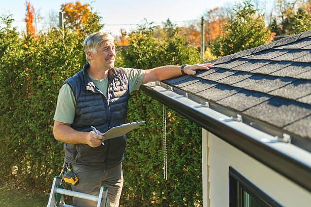 Professional Emergency Roof Repair technician working in Derby, CO